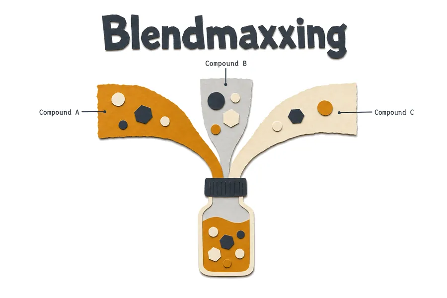 Blendmaxxing — how the compounds on this shelf work
